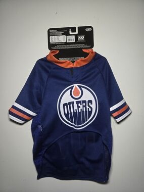 NHL Edmonton Oilers Xl Dog Shirt